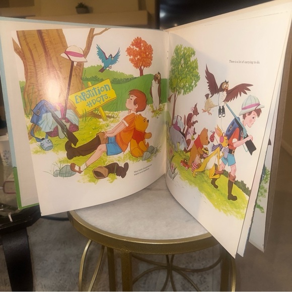 Vintage 1968 Disney LP – Winnie the Pooh & the North Pole Expotition Book & LP - Picture 6 of 9